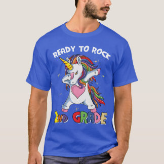 T-shirt Readyo Rock 2e année Licorne Dabbing vintage