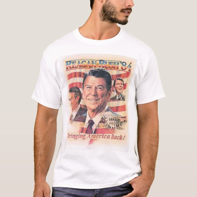 T-shirt Reagan 84 1 (Devant)