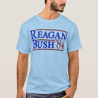 T-shirt Reagan Bush 84