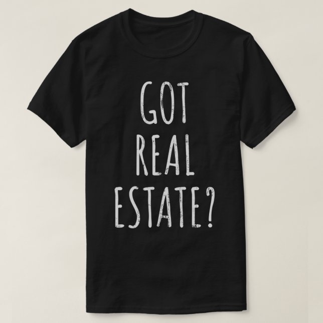 T-shirt Real Estate (Design devant)