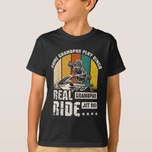 T-shirt Real Grandpas Ride Jet Ski