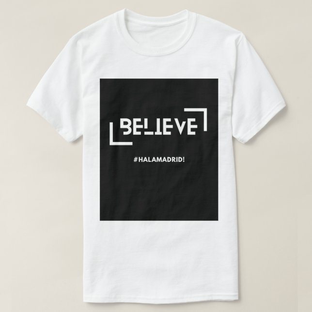 T-shirt Real Madrid fan merch (Design devant)