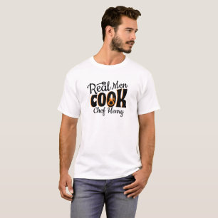 T-shirt Real Men Cook