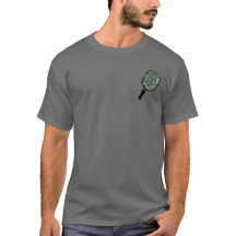 T-shirt Real Men Pickleball