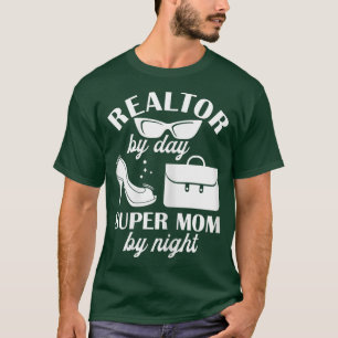 T-shirt Réalisateur Femme Par Jour Super Maman Par Nuit Re