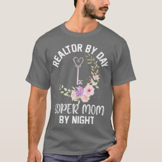 T-shirt Réalisateur Femme Par Jour Super Maman Par Nuit Re
