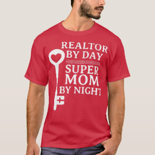 T-shirt Réalisateur Femme Par Jour Super Maman Par Nuit Re
