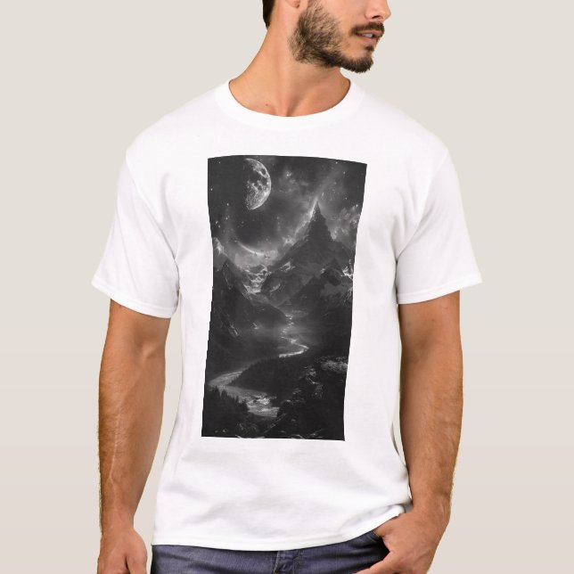 T-shirt réaliste Mountain Wilderness Photo (Devant)