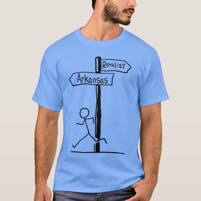 T-shirt Réalité de l'Arkansas (Devant)