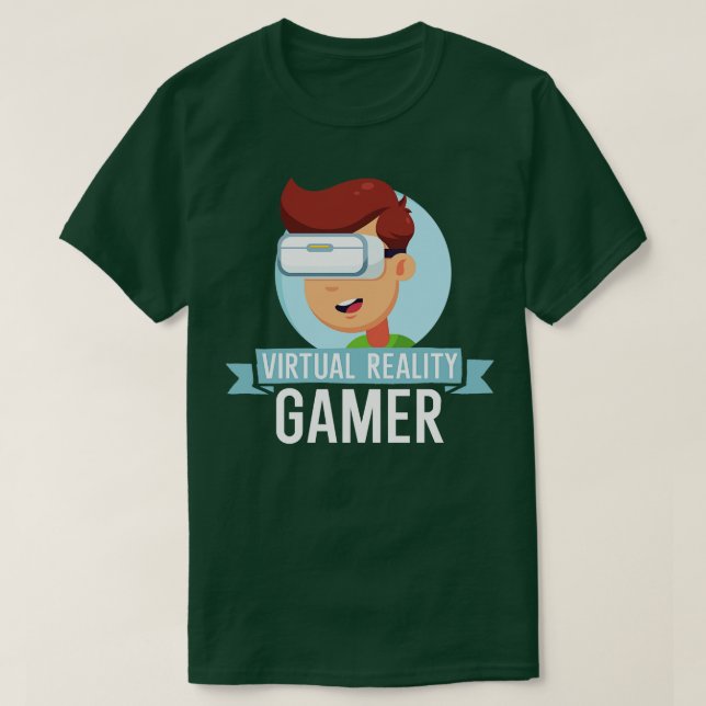 T-shirt Réalité virtuelle 3 (Design devant)