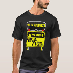 T-shirt Réalité Virtuelle En Cours Vr Mission De Jeu Que