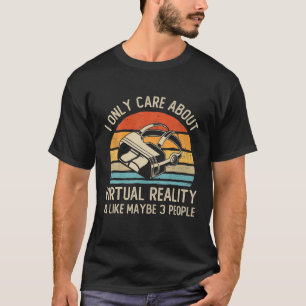 T-shirt Réalité virtuelle VR Amour Réalité augmentée AR Ad