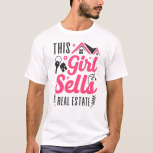 T-shirt Realtor Cette Fille Vend Immobilier
