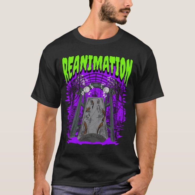T-shirt Réanimation - Frankenstein Monster (Devant)