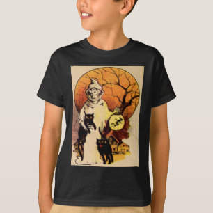 T-shirt Reaper (Carte Halloween Vintage)