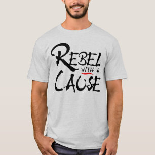 T-shirt Rebelle avec une cause