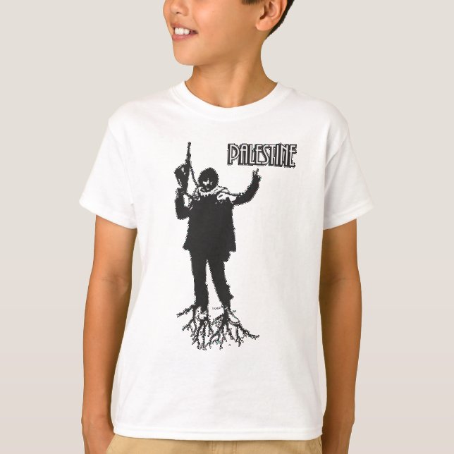 T-shirt Rebelle de la Palestine (Devant)
