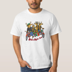 T-shirt Rebelles sans bande dessinée de vacances de renne