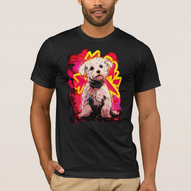 T-Shirt Rébellion78 Chien heureux  (Devant)