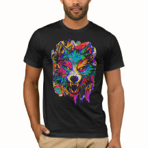 T-Shirt Rébellion 78 Loup 