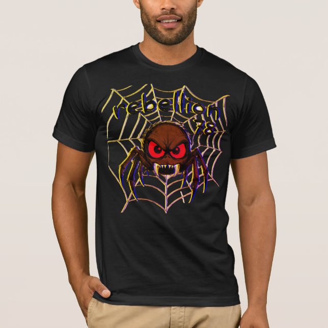 T-Shirt  Rebellion Spider  (Devant)