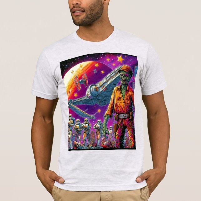 T-shirt Rébellion zombie (Devant)