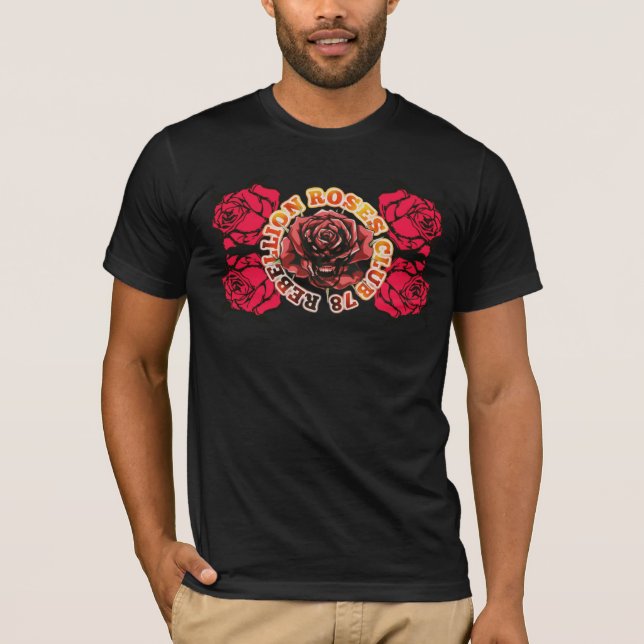T-Shirt RebellionRosesClub78  (Devant)