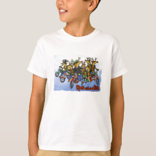 T-shirt Rebels sans un dessin de Noël Reindeer