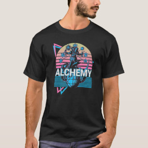 T-shirt Rebis Alchemist Magnum Opus Retro 1