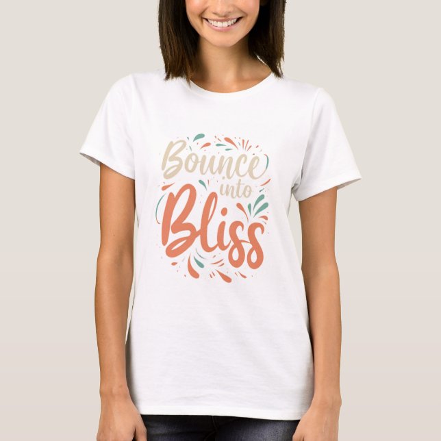 T-shirt Rebondir en blister (Devant)