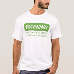 T-shirt Rebondissement outre de la chemise de murs