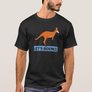 T-shirt Rebondissons Kangaroo Wildlife Animal Australia