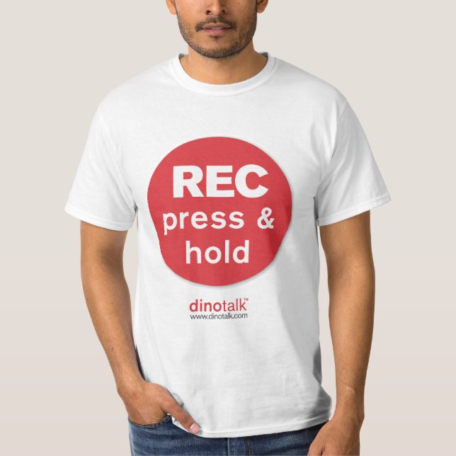 T-shirt REC - presse et prise (Devant)
