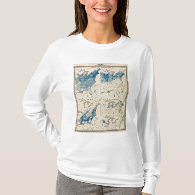 T-shirt Recensement 2 des Etats-Unis de population (Devant)