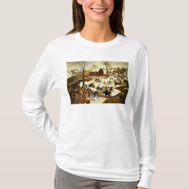 T-shirt Recensement à Bethlehem, c.1566 (Devant)
