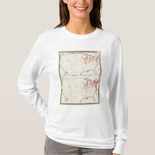 T-shirt Recensement des Etats-Unis de population