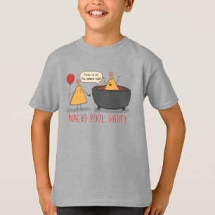 T-shirt Réception au bord de la piscine mignonne et drôle