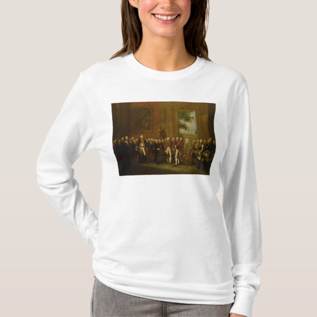 T-shirt Réception pour le duc de York dans Sanssouci (Devant)