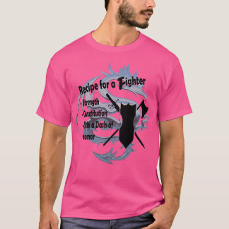 T-shirt Recette pour un chasseur