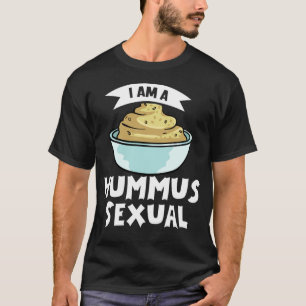 T-shirt Recettes de cadeaux Hummus Healthy Bean noir