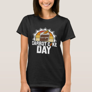 T-shirt Recettes de carottes Dessert Baking Baker Baker Pr