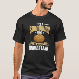 T-shirt Recettes de démarreur de pain au levain Faire des