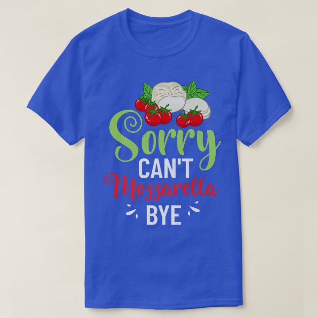 T-shirt Recettes de fromage Mozzarella Buffalo Pr frais it (Design devant)