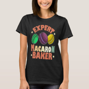 T-shirt Recettes de macarons dessert Italie confiserie dit