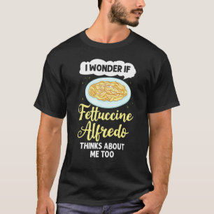 T-shirt Recettes de sauce vegan pour pâtes Fettuccine Alfr