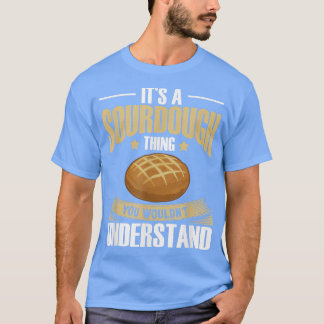 T-shirt Recettes d'entrée de pain de pâte à pain de pâte à