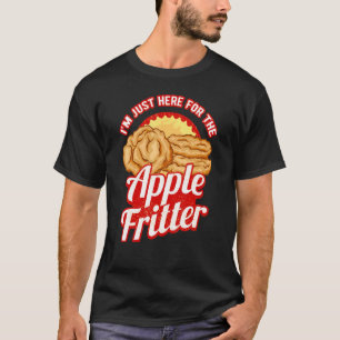 T-shirt Recettes Fritter Apple Pains de beignes Gluten Veg