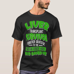 T-shirt Receveur d'organe Survivant de transplantation hép
