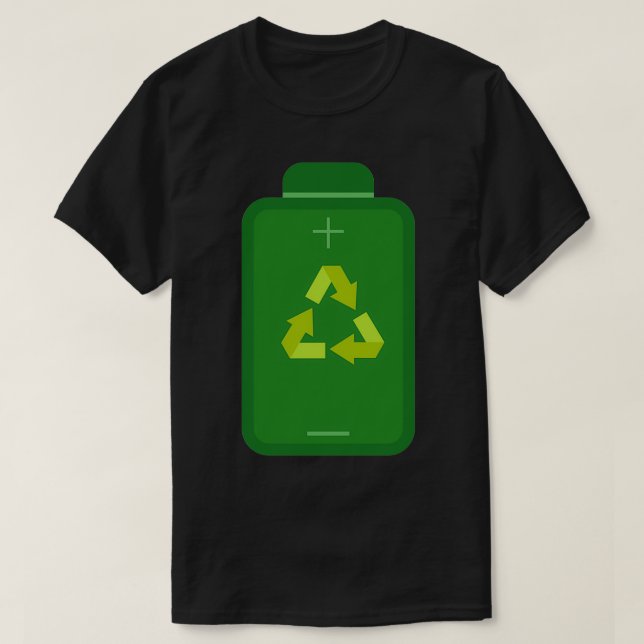 T-shirt Rechargeable designs (Design devant)