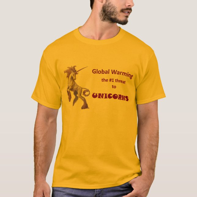 T-shirt Réchauffement climatique (Devant)